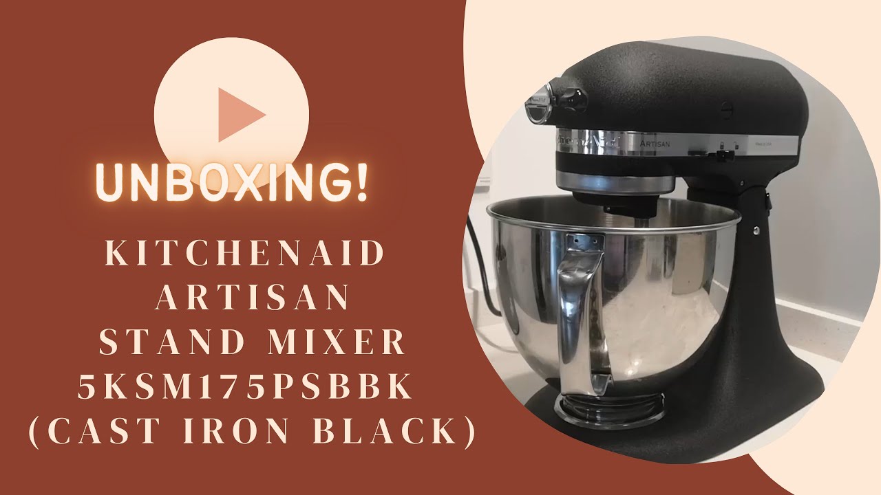 KitchenAid Artisan Series Cast Iron Black 5-Quart Tilt-Head Stand Mixer +  Reviews