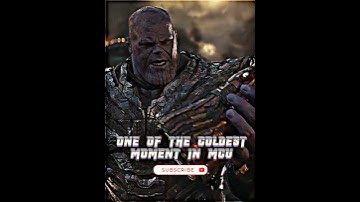 🔥😎One of the coldest moments in MCU #shorts #youtubeshorts  #shortsvideo #ytshorts #youtube #hulk 🔥😈