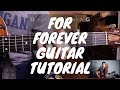How to play for forever on guitar for beginners dear evan hansen