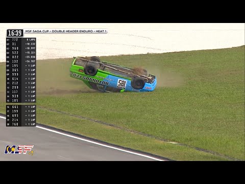 MSF Series (Merdeka Enduro Saga Cup) 2020. Race 1 Sepang International Circuit. Crashes WTF