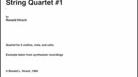 String Quartet   SAMPLES