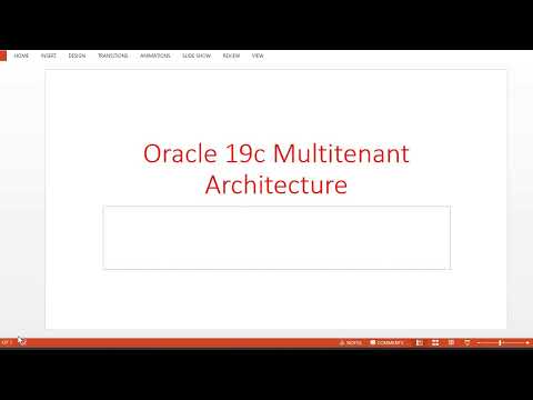 Part 01 - Overview of CDB & PDB (Complete Course on Oracle 19c Multitenant Architecture