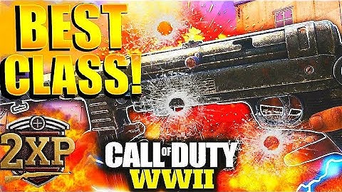 BEST CLASS SETUP (MP40) Call Of Duty WW2 MULTIPLAYER GAMEPLAY