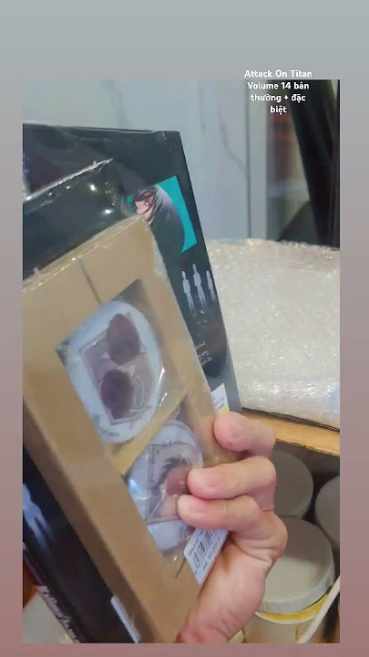 Attack on Titan Volume 14 special edition & normal