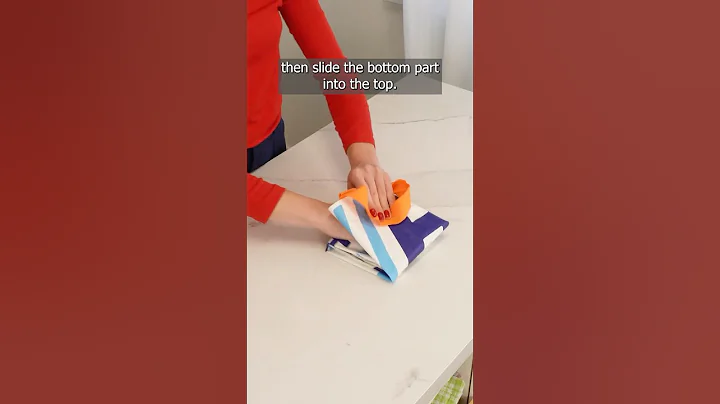 Here’s How to Fold Large Shopping Bags. Easy and Tidy