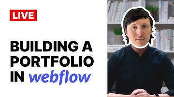 Build a design portfolio in Webflow with me