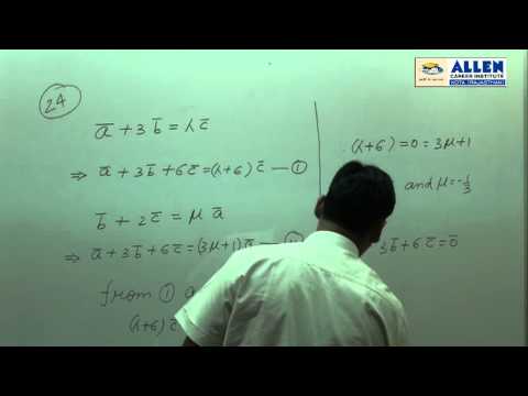 MATHS : AIEEE 2011 Solution Held on 11/05/2011 neet coaching in indore