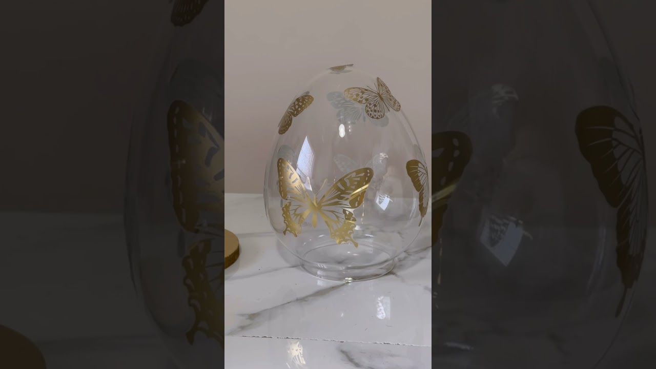 DIY spring egg decor 🦋🌷 