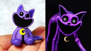 Making Poppy Playtime 3 - CatNap Monster Sculptures Timelapse screenshot 2