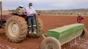 Application of Lime in the field