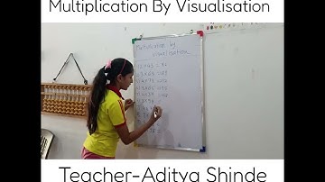 student of kriyansh G-champ abacus performing visualisation