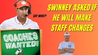 Clemson Football: Will Dabo Make Coaching Changes?