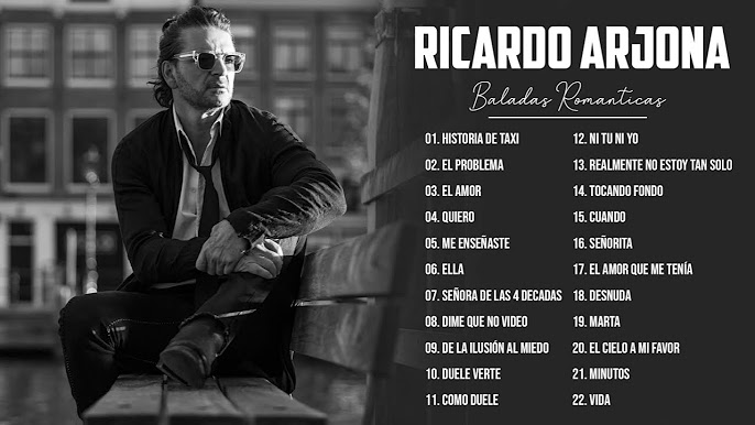 Ricardo Arjona - Blanco Y Negro (Album Completo, Album 2020, Disco  Completo) 