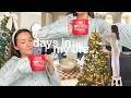 december vlog 🎄 decorating for christmas, cozy nights in, baking + date night