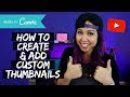Canva YouTube Thumbnail Tutorial - Create Custom Thumbnails for YouTube