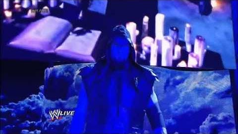The Undertaker Returns to Raw 2014 and Face to Face with Brock Lesnar!