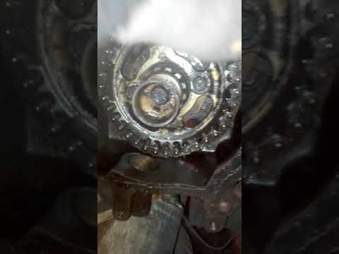 How to remove the timing chain without disassembling Cadillac 500 V8