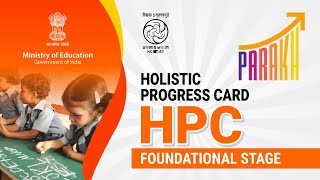 Understanding The Holistic Progress Card Hpc At The Foundational Stage Parakh, Ncert