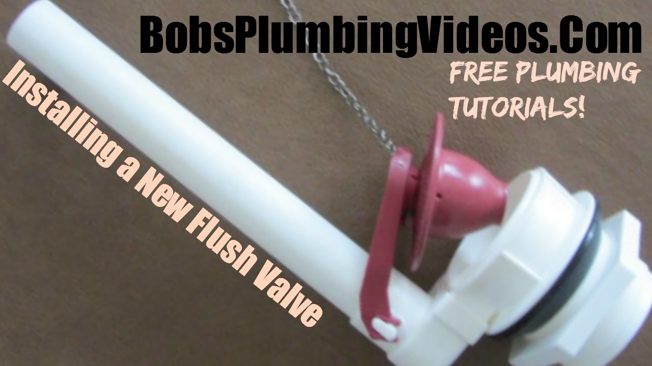 Brass Toilet Flush Valve. YouTube