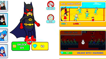 Survival 456 With Super Hero - Survival 456 With Super Hero Gameplay - Part 1 (Android,iOS)