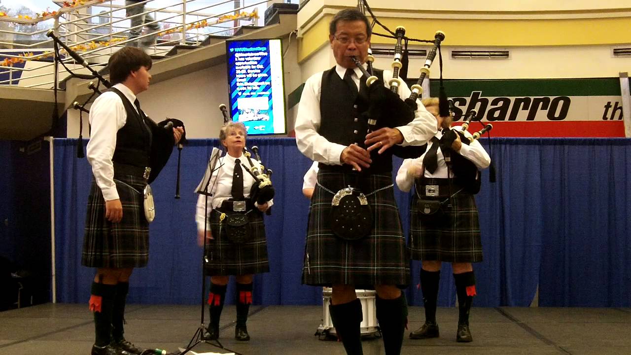 Bagpipes Country Roads Mountaineer Week 2012 YouTube