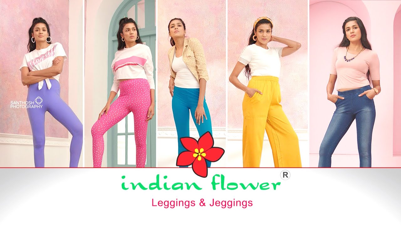 Buy Yellow Leggings for Women by INDIAN FLOWER Online | Ajio.com-thanhphatduhoc.com.vn