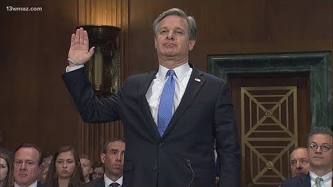 FBI Director Chris Wray announces resignation ahead of Donald Trump's second term