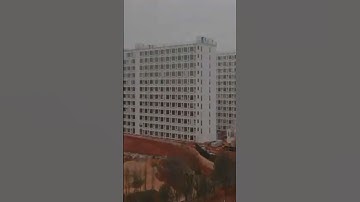 10-Storey Building Constructed in 28 Hours 🤯 #shorts #building #china