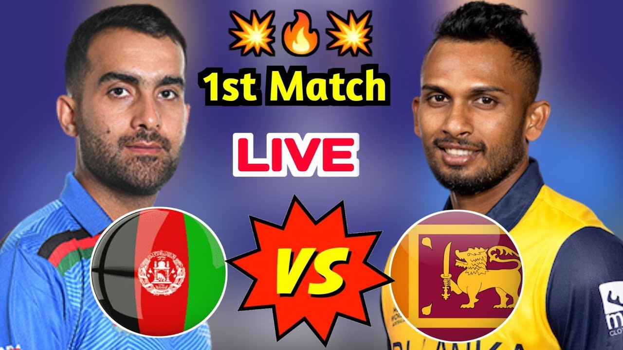 🛑Afghanistan 🇦🇫vs🇱🇰 Sri Lanka 1st odi match Live streaming