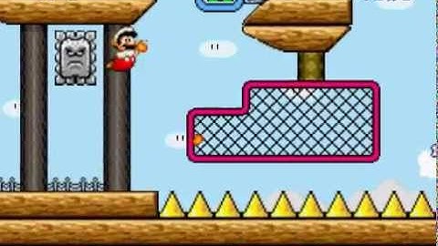 Super Mario World Revival | World 5-Airship: World 5 Finale - made with Super Mario Flash 2