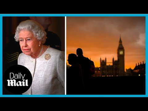 Queen elizabeth ii: one minute silence around the country mourning her majesty's death