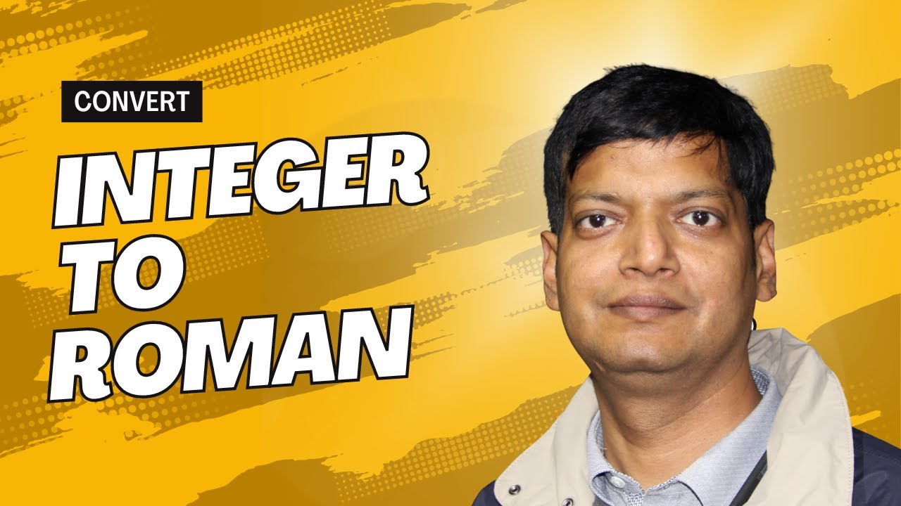 Integer To Roman | Conversion | Java | Roman Number | ISC | ICSE - YouTube