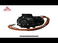 US Warehouse QS138 V3 70H 72V 100kmph Mid Drive Motor with 1:2.35 gearbox for Electric ATV