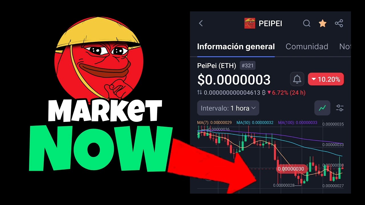 PeiPei Market AHORA BARATO no te quedes a fuera #peipei #crypto