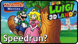 Super Luigi 3D Land - Speedrun? Full Game With Luigi