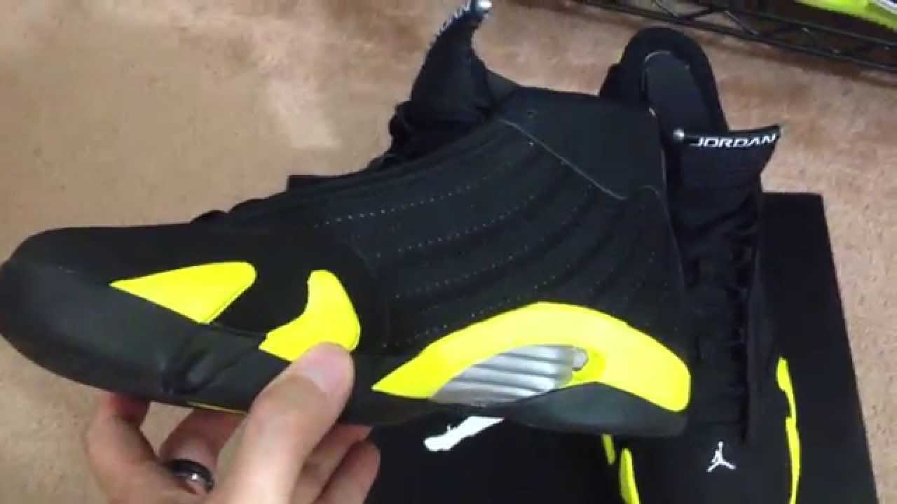 jordan 14s thunder