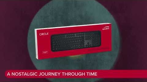 CIRCLE Retro Keyboard - The typewriter-style keyboard