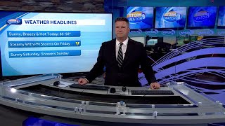 Video: Humidity rises on hotter day