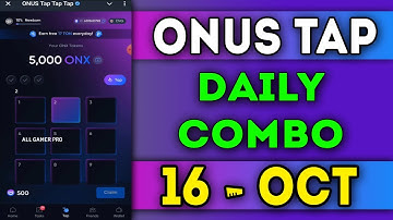 Onus Tap Tap Tap Daily Code 16 October 2024 || Today Onus Daily Code || AGP #onusdailycode
