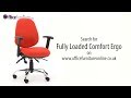 Comfort Ergo Fully Loaded Operator Chair - Features and User Guide Comfort Ergo Fully Loaded Operator Chair - Features and User Guide