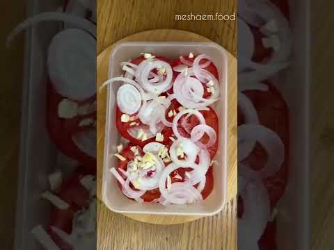Очень вкусная закуска из помидоров #помидоры #закуска #овощнаязакуска # ...
