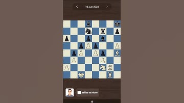 Daily puzzle (10th June 2023) #shorts #youtubeshorts #chess #chesspuzzle #dailypuzzle #chess.com