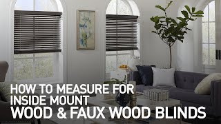 How to Measure for Wood & Faux Wood Blinds | EASY STEPS