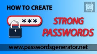 How to create strong password using www.passwordsgenerator.net