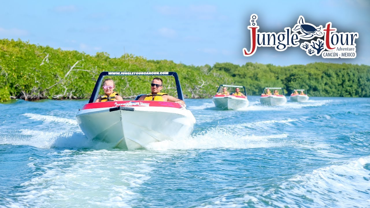 jungle tour boat cancun