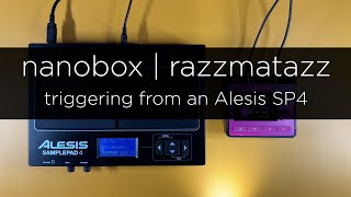1010music nanobox | razzmatazz + Alesis SP4