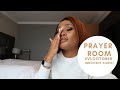 #VLOGTOBER| PRAYER ROOM | God releases the invisible to exit | Be present for your Destiny