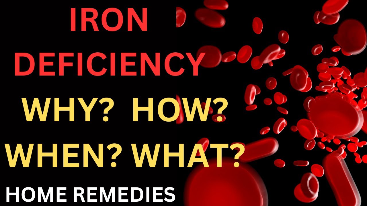 What to eat in Iron Deficiency? Don't worry all natural sources are