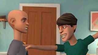Clic Caillou Throws A Rock At His Dad On Fathers Daygrounded