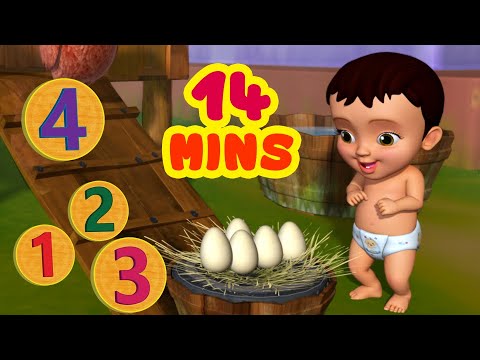   Counting Song  Tamil Rhymes for Children  Infobells